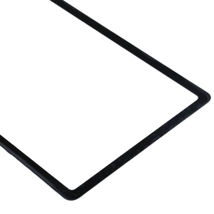 Front Screen Outer Glass Lens with OCA Optically Clear Adhesive for Samsung Galaxy Tab S6 Lite SM-P610/P615 (Black)-garmade.com