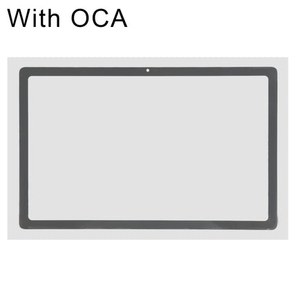 Front Screen Outer Glass Lens with OCA Optically Clear Adhesive for Samsung Galaxy Tab A7 10.4 (2020) SM-T500/T505 (Black)-garmade.com