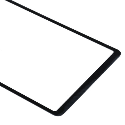 Front Screen Outer Glass Lens with OCA Optically Clear Adhesive for Samsung Galaxy Tab A 8.4 (2020) SM-T307(Black)-garmade.com