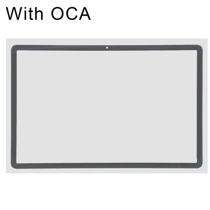 Front Screen Outer Glass Lens with OCA Optically Clear Adhesive for Samsung Galaxy Tab S7 SM-T870 (Black)-garmade.com
