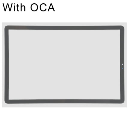 Front Screen Outer Glass Lens with OCA Optically Clear Adhesive for Samsung Galaxy Tab S5e SM-T720 / SM-T725 (Black)-garmade.com