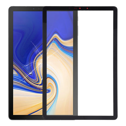 Front Screen Outer Glass Lens with OCA Optically Clear Adhesive for Samsung Galaxy Tab S4 10.5 / SM-T830 / T835 (Black)-garmade.com