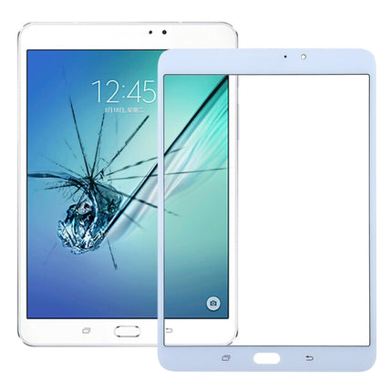 Front Screen Outer Glass Lens with OCA Optically Clear Adhesive for Samsung Galaxy Tab S2 8.0 / T713(White)-garmade.com