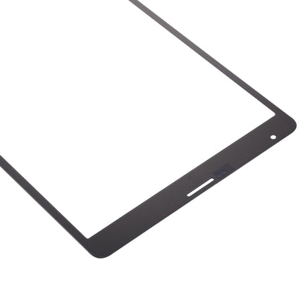 Front Screen Outer Glass Lens with OCA Optically Clear Adhesive for Samsung Galaxy Tab S 8.4 LTE / T705(Black)-garmade.com