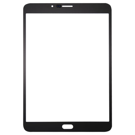 Front Screen Outer Glass Lens with OCA Optically Clear Adhesive for Samsung Galaxy Tab S2 8.0 LTE / T719(Black)-garmade.com