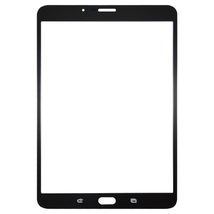 Front Screen Outer Glass Lens with OCA Optically Clear Adhesive for Samsung Galaxy Tab S2 8.0 LTE / T719(White)-garmade.com