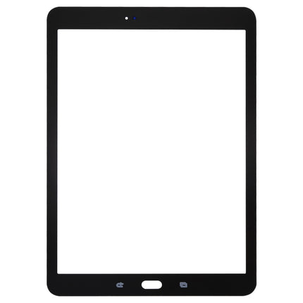 Front Screen Outer Glass Lens with OCA Optically Clear Adhesive for Samsung Galaxy Tab S2 9.7 / T810 / T813 / T815 / T820 / T825(Black)-garmade.com