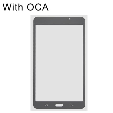 Front Screen Outer Glass Lens with OCA Optically Clear Adhesive for Samsung Galaxy Tab A 7.0 (2016) / T280(Black)-garmade.com