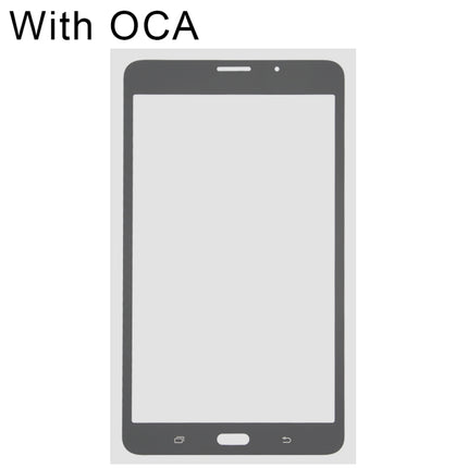 Front Screen Outer Glass Lens with OCA Optically Clear Adhesive for Samsung Galaxy Tab A 7.0 LTE (2016) / T285(Black)-garmade.com