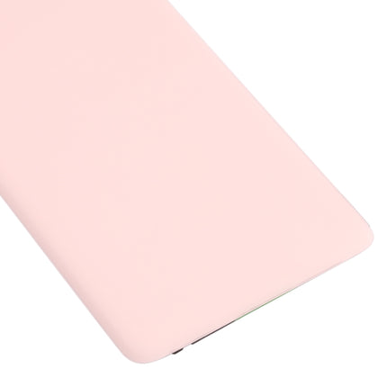 For Samsung Galaxy S21 5G Battery Back Cover with Camera Lens Cover (Pink)-garmade.com