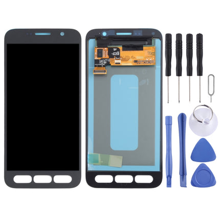 Original Super AMOLED LCD Screen for Samsung Galaxy S7 active SM-G891 With Digitizer Full Assembly (Black)-garmade.com