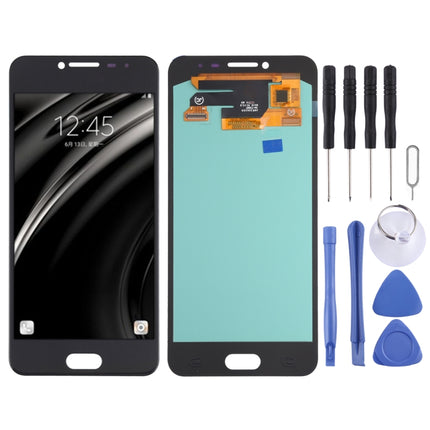 OLED LCD Screen for Samsung Galaxy C5 SM-C5000 With Digitizer Full Assembly (Black)-garmade.com