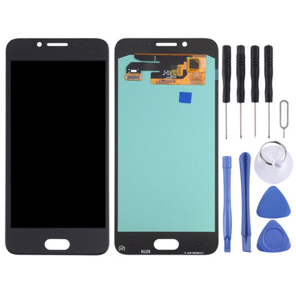 OLED LCD Screen for Samsung Galaxy C5 Pro SM-C5010 With Digitizer Full Assembly (Black)-garmade.com