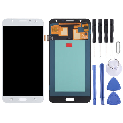 OLED LCD Screen for Samsung Galaxy J7 Nxt SM-J701 With Digitizer Full Assembly (White)-garmade.com
