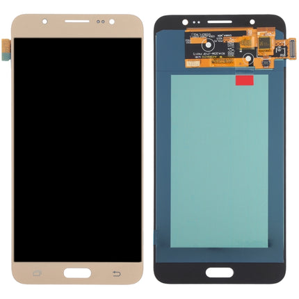 OLED LCD Screen for Samsung Galaxy J7 (2016) SM-J710 With Digitizer Full Assembly (Gold)-garmade.com