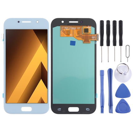 OLED LCD Screen for Samsung Galaxy A5 (2017) SM-A520 With Digitizer Full Assembly (Blue)-garmade.com