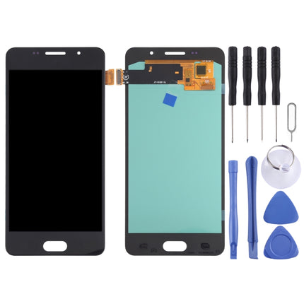 OLED LCD Screen for Samsung Galaxy A5 (2016) SM-A510 With Digitizer Full Assembly (Black)-garmade.com