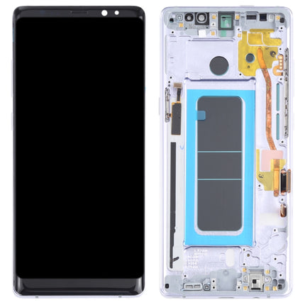 OLED LCD Screen for Samsung Galaxy Note 8 SM-N950 Digitizer Full Assembly with Frame (Purple)-garmade.com