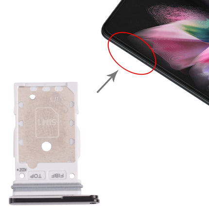 For Samsung Galaxy Z Fold3 5G SM-F926 Original SIM Card Tray + SIM Card Tray (Black)-garmade.com