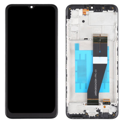 OEM LCD Screen for Samsung Galaxy M02s Digitizer Full Assembly with Frame (US)-garmade.com