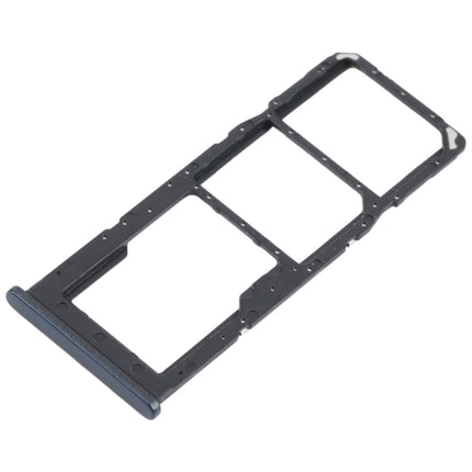 For Samsung Galaxy M12 SM-M127 SIM Card Tray + SIM Card Tray + Micro SD Card Tray (Black)-garmade.com