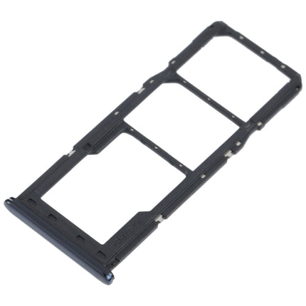 For Samsung Galaxy M32 SM-M325 SIM Card Tray + SIM Card Tray + Micro SD Card Tray (Black)-garmade.com