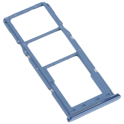 For Samsung Galaxy M32 SM-M325 SIM Card Tray + SIM Card Tray + Micro SD Card Tray (Blue)-garmade.com