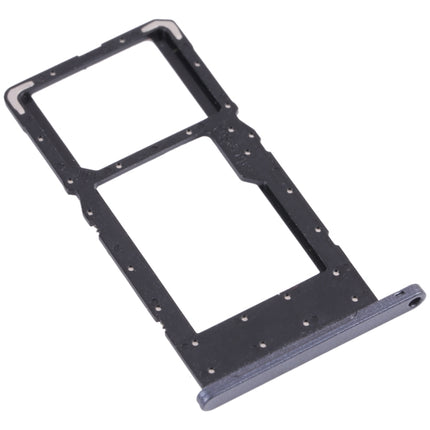 SIM Card Tray + Micro SD Card Tray for Samsung Galaxy Tab A7 Lite SM-T225 (Black)-garmade.com