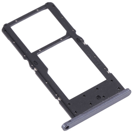 SIM Card Tray + Micro SD Card Tray for Samsung Galaxy Tab A7 Lite SM-T225 (Black)-garmade.com