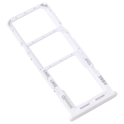 For Samsung Galaxy A13 5G SM-A136 Original SIM Card Tray + SIM Card Tray + Micro SD card tray (White)-garmade.com