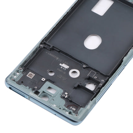 For Samsung Galaxy S20 FE 5G SM-G781B Middle Frame Bezel Plate (Blue)-garmade.com