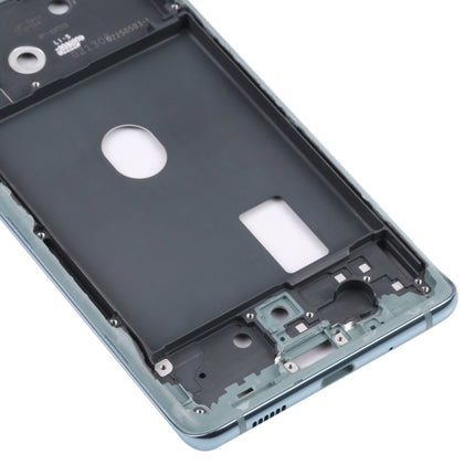 For Samsung Galaxy S20 FE 5G SM-G781B Middle Frame Bezel Plate (Blue)-garmade.com