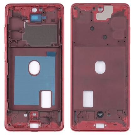 For Samsung Galaxy S20 FE 5G SM-G781B Middle Frame Bezel Plate (Red)-garmade.com