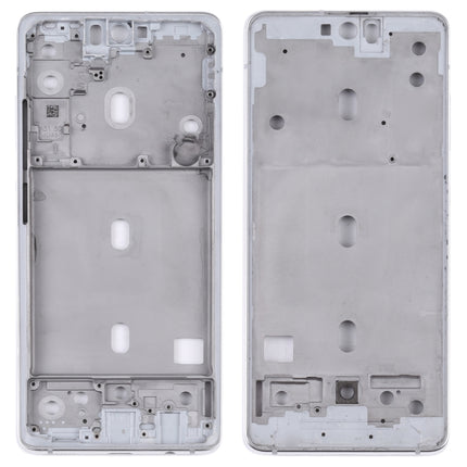 For Samsung Galaxy S20 FE 5G SM-G781B Middle Frame Bezel Plate (Silver)-garmade.com