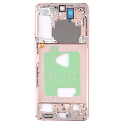 For Samsung Galaxy S21+ 5G SM-G996B Middle Frame Bezel Plate (Pink)-garmade.com
