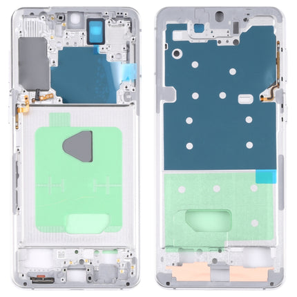 For Samsung Galaxy S21+ 5G SM-G996B Middle Frame Bezel Plate (Silver)-garmade.com