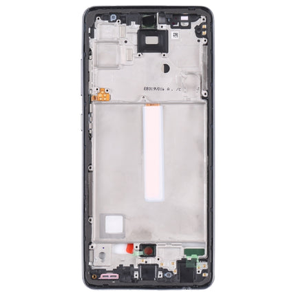 For Samsung Galaxy A52 5G SM-A526B Middle Frame Bezel Plate (Black)-garmade.com