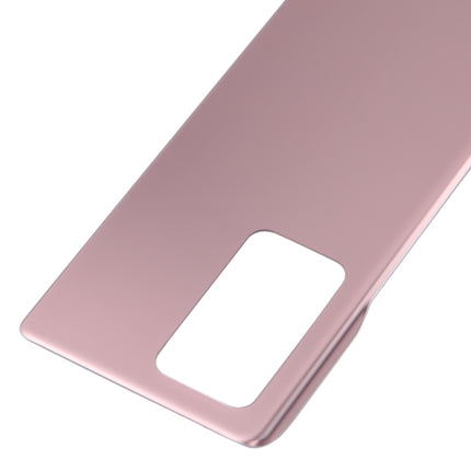 For Samsung Galaxy Z Fold2 5G SM-F916B Glass Battery Back Cover (Pink)-garmade.com