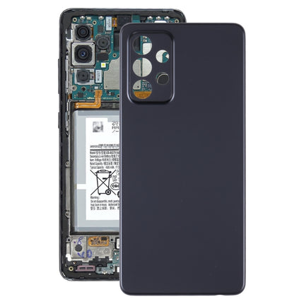 For Samsung Galaxy A52 5G SM-A526B Battery Back Cover (Black)-garmade.com