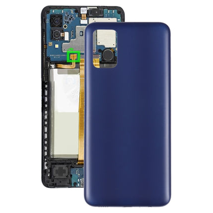 For Samsung Galaxy A03S SM-A037F Battery Back Cover (Blue)-garmade.com