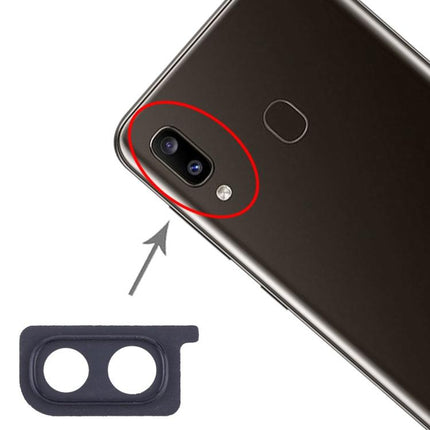 10 PCS Camera Lens Cover for Samsung Galaxy A20 Black-garmade.com