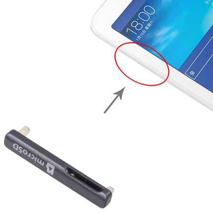 For Samsung Galaxy Tab 3 Lite 7.0 SM-T110/T111 Micro SD Card Anti Dust Cap(Black)-garmade.com