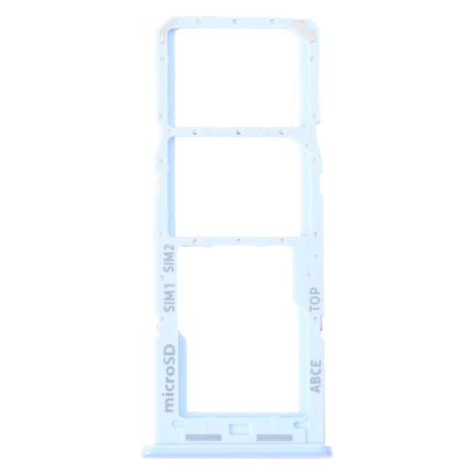 For Samsung Galaxy A23 SM-A235 Original SIM Card Tray + SIM Card Tray + Micro SD Card Tray (Blue)-garmade.com