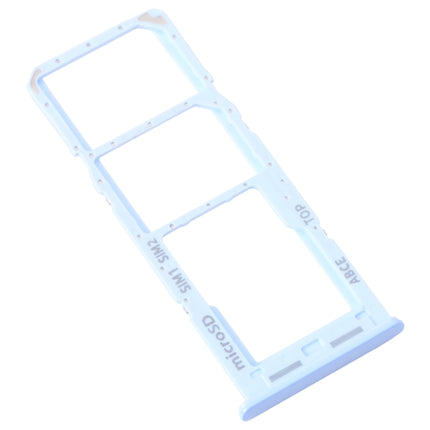 For Samsung Galaxy A23 SM-A235 Original SIM Card Tray + SIM Card Tray + Micro SD Card Tray (Blue)-garmade.com