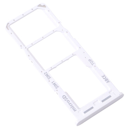 For Samsung Galaxy A23 SM-A235 Original SIM Card Tray + SIM Card Tray + Micro SD Card Tray (White)-garmade.com
