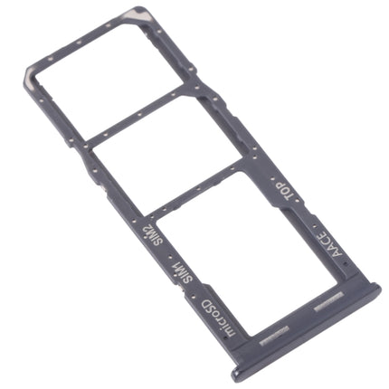 For Samsung Galaxy A13 SM-A135 Original SIM Card Tray + SIM Card Tray + Micro SD Card Tray (Black)-garmade.com