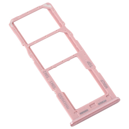 For Samsung Galaxy M23 SM-M236B Original SIM Card Tray + SIM Card Tray + Micro SD Card Tray (Pink)-garmade.com