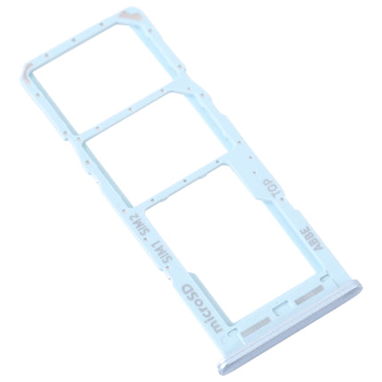 For Samsung Galaxy M23 SM-M236B Original SIM Card Tray + SIM Card Tray + Micro SD Card Tray (Blue)-garmade.com