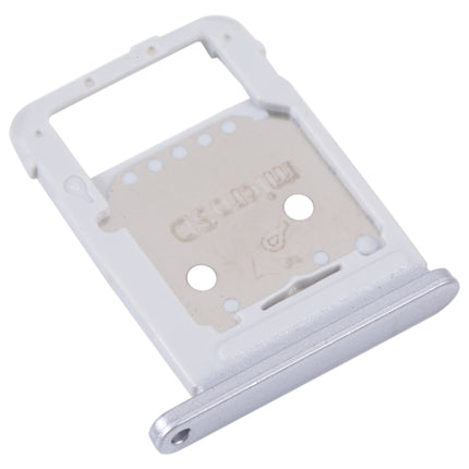 For Samsung Galaxy Tab S7 FE SM-T736 SIM Card Tray + Micro SD Card Tray (Silver)-garmade.com