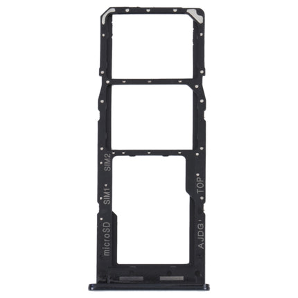 For Samsung Galaxy A04s SM-A047F Original SIM Card Tray + SIM Card Tray + Micro SD Card Tray (Black)-garmade.com